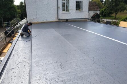 A new flat roof